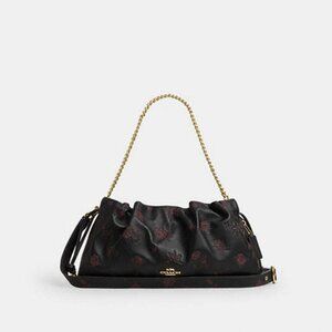 Faye Large Shoulder Bag With Floral Print